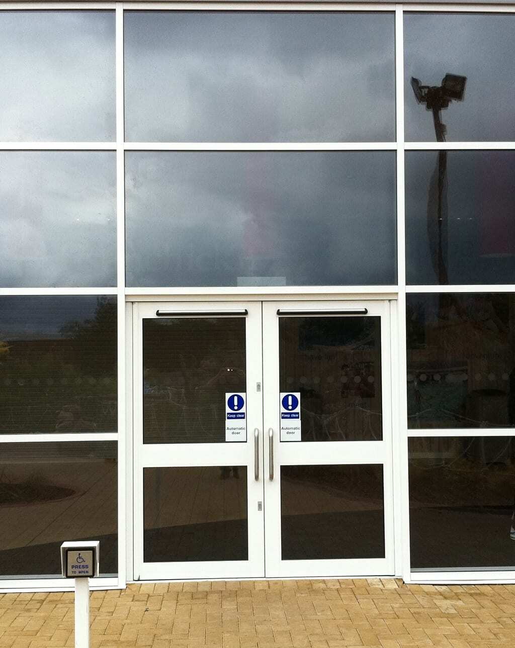 Aluminium Curtain Wall Combat Doors Manchester